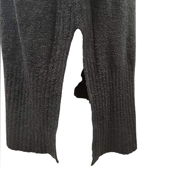 Barefoot Dreams Black Montecito Cozychic Lite Long Cardigan | Size 2X - Picture 8 of 12